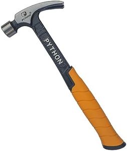 Python Pro Claw Hammer One Pc Forged Anti-Vibe steel Handle (536GMS / 12.5” (325MM))