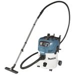 Makita VC3012M 240 V M Class Dust Extractor with Power Take-Off, 30 L Blue/Black
