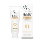 Fixderma 5% Lactic Acid, 15% Urea, 3% Glycerine Fidelia Foot Cream For Dry & Cracked Feet, Moisturizes and Soothes Feet, Heel Repair Paraben & Sulphate Free, All Skin Types 75gm