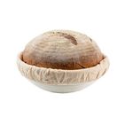 9 inch Round Bread Banneton Proofing Basket & Liner Brotform Dough Rising Rattan Handmade Rattan Bowl - Perfect for Artisan