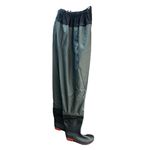 valorous Waterproof Lightweight Fishing Waders Waist Size Gumboot | Natural Pvc & Latex Boot for Men & Women 110cm(43inch)| Waterproof Paddy Field Gumboots Anti-Slip Protection – UK 8/EU 41