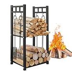 GREENER 31.6’’ Tall Firewood Rack 2