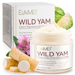 Wild Yam Cream, Menopause and Hormone Balance Organic Yam Cream for Women, Wild Yam Root Cream Skin Moisturizer, Relief for Dry Skin, 60 ML