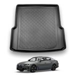 Nomad Boot Liner Compatible with BMW i4 Gran Coupe G26 2021+ Premium Tailored Fit Car Floor Mat Protector Guard Tray Black Custom Fitted Accessory - Dog Friendly & Waterproof with Raised Edges