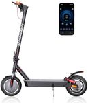 ECOROAD Electric Scooter Adults, 30 Miles Long Range with Four Shock absorbers, 800W Peak Motor & 21 MPH Adults Commuting Scooters with APP Lock, 10" Tires Foldable E-Scooter with Turn Signals