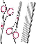 Wikdey Pink Dog Grooming Scissors w