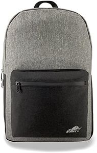 Smoking Turtle: Smell Proof Backpack, Combo Lock, Weather Resistant Grey & Black, Grey & Black, Large