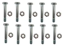 SEPC (Pack of 10) Shear Pins & Nuts Replace Ariens 510016, 51001600, 532005, 53200500