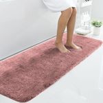 Luxe Home Runner Super Soft Non Slip Vegas Rugs for Bedroom (2x5 Ft, Fuscia) Pack of 1