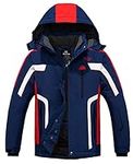 wantdo Men's Winter Ski Jacket Wate