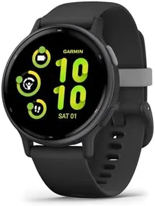 Garmin vívoactive 5, Health and Fitness GPS Smartwatch, AMOLED Display, Up to 11 Days of Battery, Black