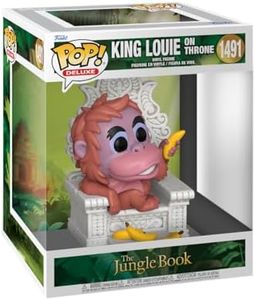 Funko Pop! Deluxe: TJB – King Louie on Throne - Jungle Book - Figurine en Vinyle à Collectionner - Idée de Cadeau - Produits Officiels - Jouets pour Les Enfants et Adultes - Movies Fans