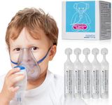 NAVEH PHARMA RSV Gentle Respiratory Relief: Baby-Friendly 3% Hypertonic Saline Solution for Nebulizer | Soothing Inhalation for Little Ones | 25 Vials x 5ml | Easy Clearing of Tiny Lungs & Congestion