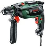 Bosch Home and Garden UniversalImpact 800 Hammer Drill (800 Watt, Case), Black/Green