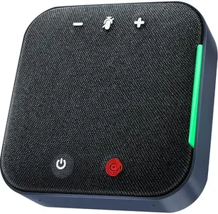 COOLPO Conference Speaker and Microphone Bluetooth Speakerphone with 4 Mics,USB C,360°Voice Pickup & Dual Noise Cancelling Conference Room Microphone for Work/Teams/Zoom/Home Office