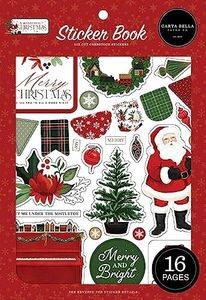 Carta Bella Sticker Book-A Wonderful Christmas