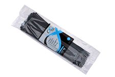 Tycab Nylon Cable Ties 300 mm, 12 Inch, Pack of 500, Black