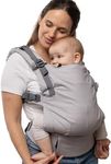 Boba X Baby Carrier Newborn to Toddler - Certified Hip-Healthy Baby Carriers & Toddler Carrier, Micro-Adjustable Baby Carriers from Newborn, Petite to Plus Size Baby Carrier 7-45 lbs (Grey)