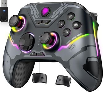 EasySMX X15 Wireless PC Game Controller – Hall Joysticks, Bluetooth, Windows/Android/Switch Compatible
