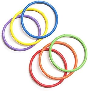 Banzai Spring & Summer Toys Pool Time Dive Rings 6-Pack