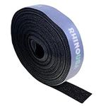 Rhino USA 1" x 25' Hook and Loop Roll - Non-Adhesive Interlocking Tape