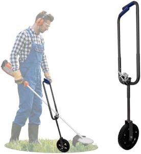STARTINGTOOL String Trimmer Wheel Attachment, 3-in-1 Arm Back Saver Weed Eater Handle Extension with Wheels, Universal Weedeater Grip Tool for Lawn Care, Edging & Weeding Trimming Attachments