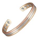 MagVIVACE Copper Bracelet for Women, Magnetic Bracelet, Pure Copper Jewelry, 3500 Gauss Magnet