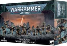 Games Workshop - Warhammer 40,000 - Astra Militarum: Cadian Shock Troops (2023 Edition)