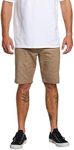 Volcom Men's Modern Fit 21" Chino Short, Khaki-New, 36