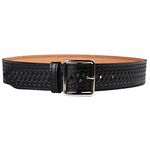 Safariland Duty Gear Garrison Chrome Buckle Belt (Basketweave Black, 42-Inch)