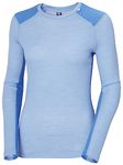 Helly Hansen Women's LIFA® Merino Midweight Crew Base Layer Bright Blue