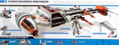 Star Wars " DAGGER SQUADRON B-WING FIGHTER TOYS R US EXCLUSIVE LEGACY COLLECTION