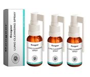 3 Pcs Medilisk Lung Cleansing Spray, Herbal Lung Cleansing Spray, Googeer Herbal Lung Cleanse Mist, Herbal Spray Cleansing Lung, Powerful Lung Support & Cleanse