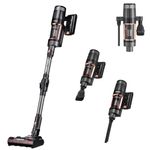 INALSA Cordless Stick Vacuum Cleaner 350W|28KPA Suction|Digital Touch Display|3 Speed Control|Flexible 180°Rotation|Motorised Big Turbo Brush &LED Light|1000 ML Dust Tank|3 Layer filteration,Ozoy Flex