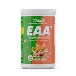 Ripped Up Nutrition BCAA + EAA Powder | Sugar Free Powerful Intra Workout | Muscle Recovery Drink with 6000mg BCAA, 9000mg EAA, | Amino Acid Supplements (30 Servings) (Peach Iced Tea), 1 count