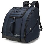 LEHAK TurnWay Ski/Snowboard Boot Bag| Excellent for Store Gear, Jacket, Helmet, Goggles, Gloves & Accessories | Travel with Waterproof Exterior & Bottom, Venting & Grommets for Snow Drainage (Blue)