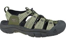 KEEN Men's Newport H2 Sandal, Green, 9.5