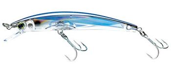 Yo-Zuri Crystal 3D Minnow Floating Lure, Blue Silver, 4-3/8-Inch