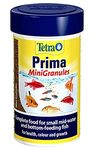 Tetra Prima Fish Food Mini Granules , Complete Fish Food for Small Mid-Water and Bottom-Feeding Fish, 100 ml