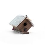 Traditional Wren House - Natural Cedar Bird House 1 pk