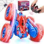 Dreamlandia Remote Control Cars, 360 Flips 4WD Monster Truck Kids Toys for 3 4 5 6 7 8 Year Old Boy Gifts, 2.4GHz Rc Car Boys Toys Age 3 4 5 6 7 8, Gifts for 4-8 Year Old Boys Outdoor Garden Toys