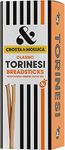 Crosta & Mollica Torinesi 4 x 120g | Classic Grissini Breadsticks | Crisp Baked | Extra Virgin Olive | Great Taste | Snap & Crunch | Italian Made | Sold by Esential Products