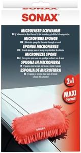 SONAX Esponja de microfibras (1 unidad) en formato maxi para un lavado del automóvil minucioso | N.° 04281000