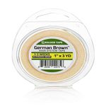 Walker Tape Hair Replacement Tape, German Brown Liner Cloth (1 Inchx3 Yards) Avani Industries