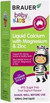 Brauer Baby & Kids Liquid Calcium with Magnesium & Zinc 200ml