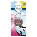 Febreze Car Clip Air Freshener, Odour Eliminator, Blossom & Breeze, 6 Count