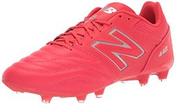 New Balance Men's 442 V2 Team FG Soccer Shoe, Red/White, 11