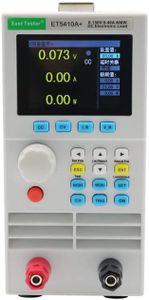East Tester Dc Load Tester 400W.0-150V,0-40A, Battery Tester,Battery Discharge,2.8-inch TFT LCD Screen,ET5410A+.Grey,Supply Software