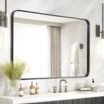 Fabuday Large Black Bathroom Mirror