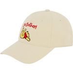 Concept One Women's Disney Winnie The Pooh Dad Hat, Adjustable Cotton Baseball Cap with Curved Brim, Khaki, One Size